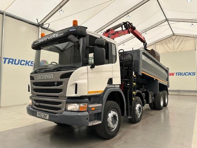 Scania P360 8x4 Steel Tipper Grab
