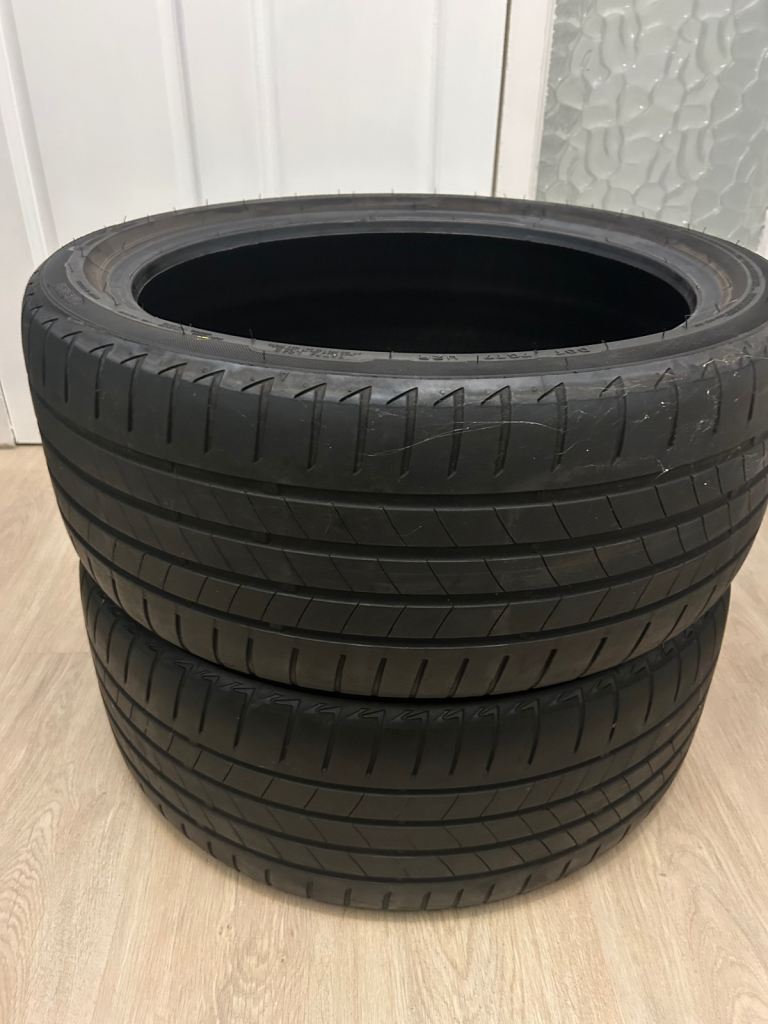 2 Bridgestone Turanza T005 225/40/r18 tyres part worn 225 40 r18