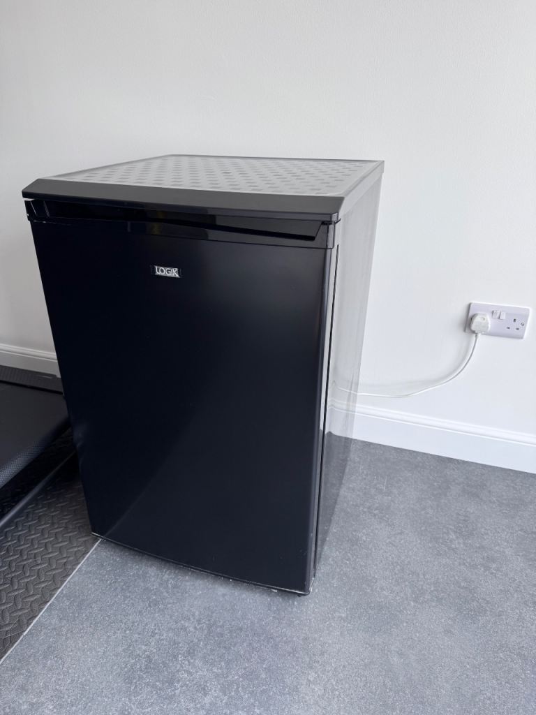 Black Freestanding Freezer