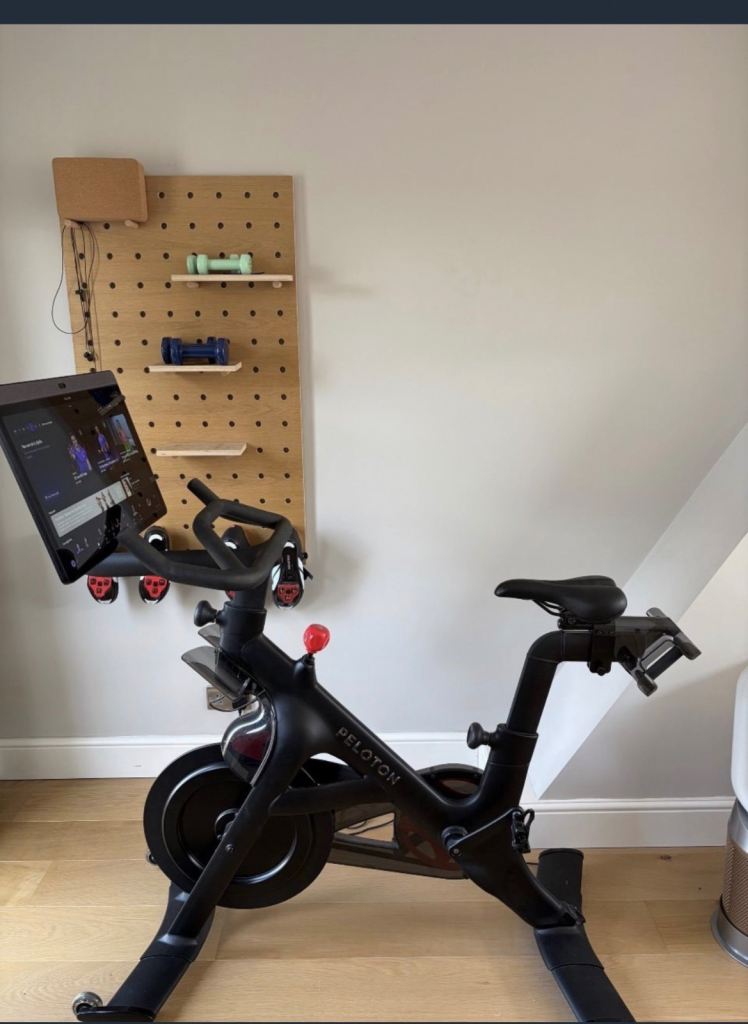 Peloton Exercise Bike + with Rotating Tablet – Good Condition