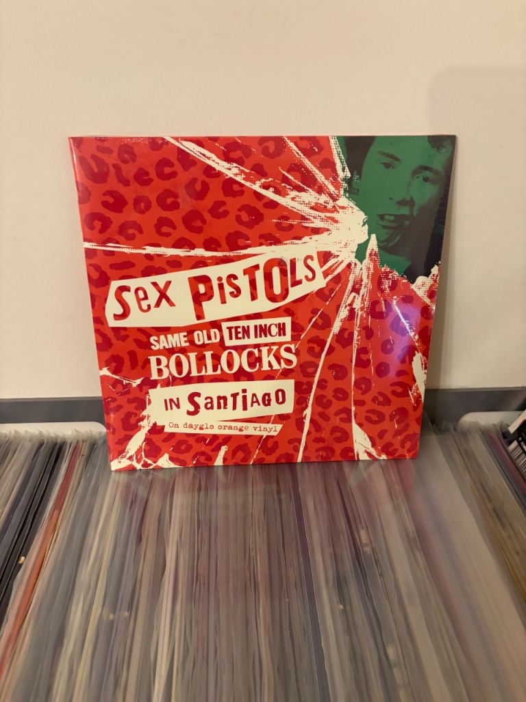  Sex Pistols - Same Old Ten Inch Bollocks   In Santiago 2 x Orange Vinyl new