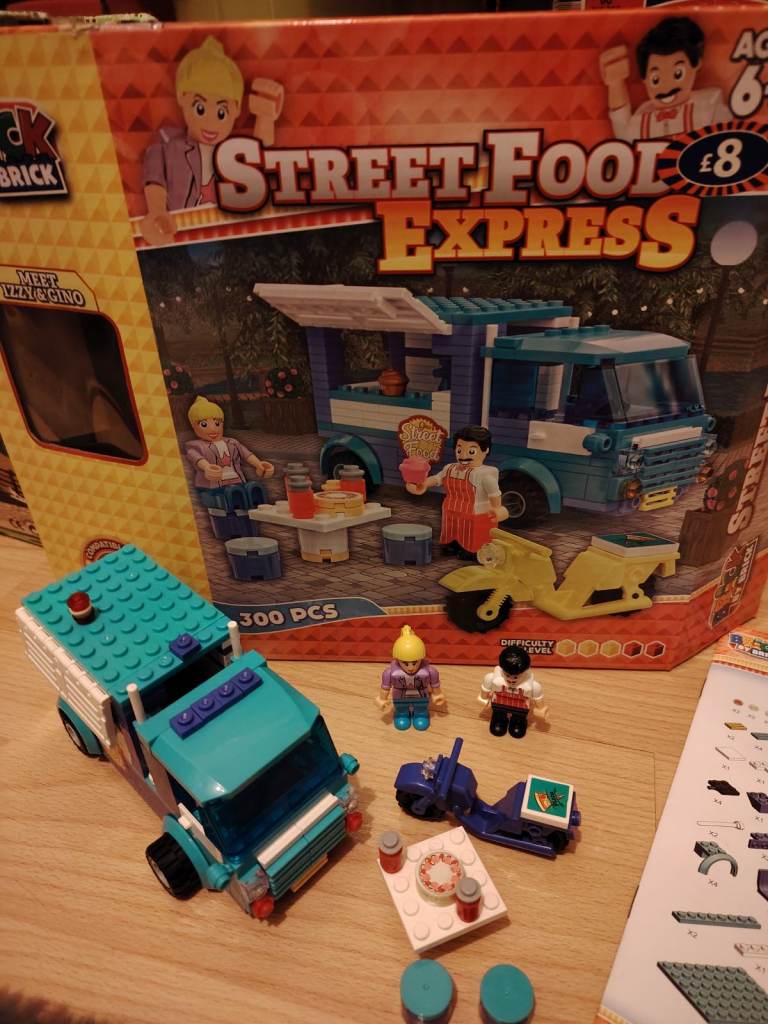 Food truck with bike