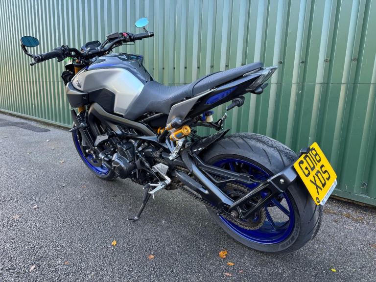 Yamaha MT09 SP 2018 Akrapovic Can Heated Grips 22k New MOT Warranty