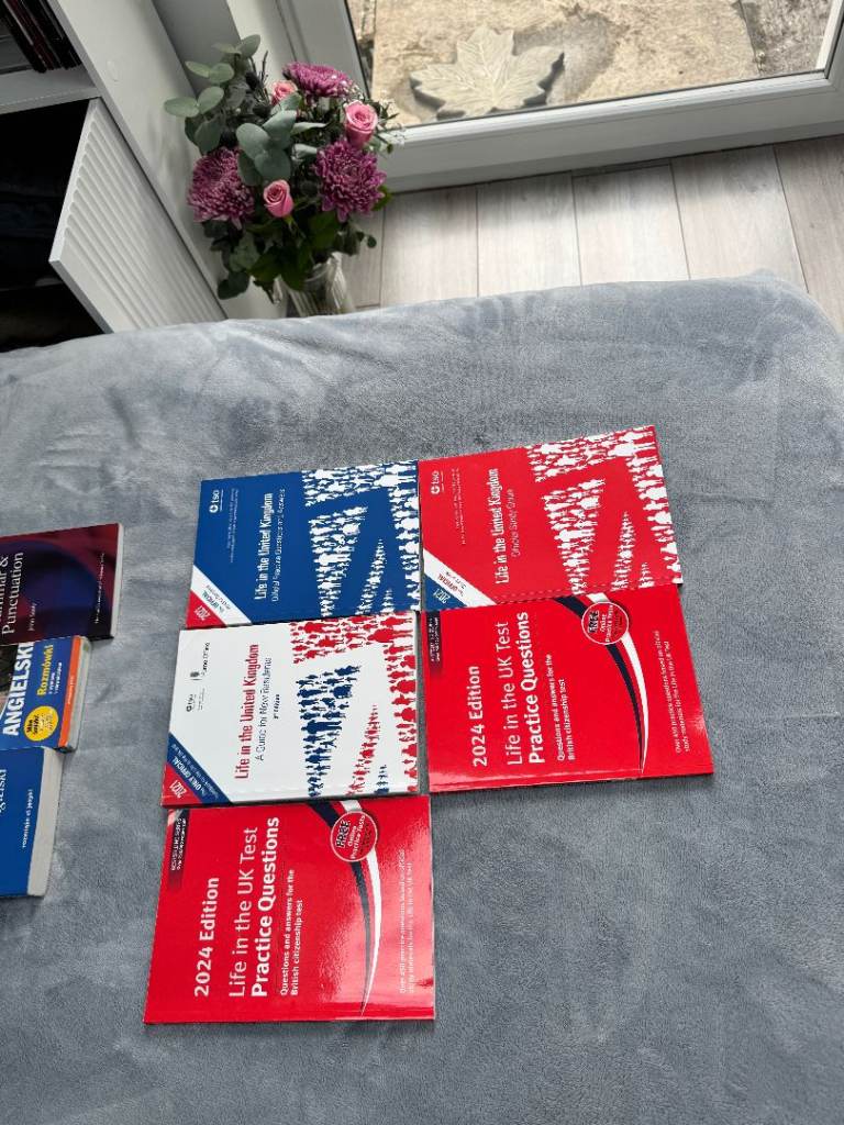 Life in the UK Test Practice Questions Books – 2024 Edition