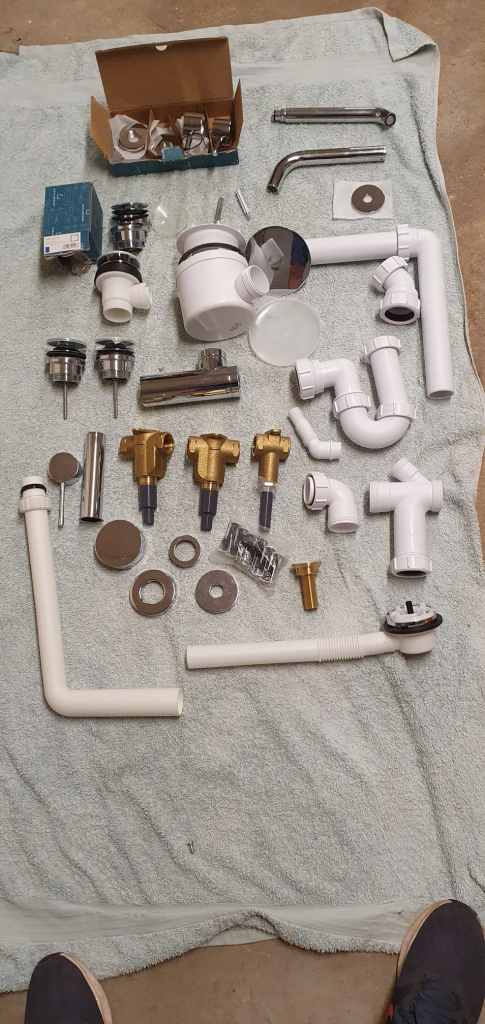 Assorted Plumbing Parts - All New. Offers