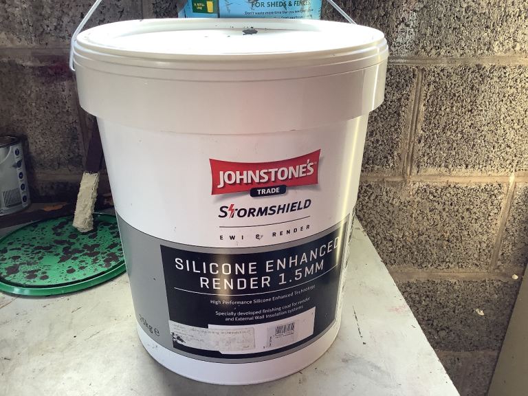 NEW Johnstone's Stormshield Silicone Enhanced Render 1.5mm