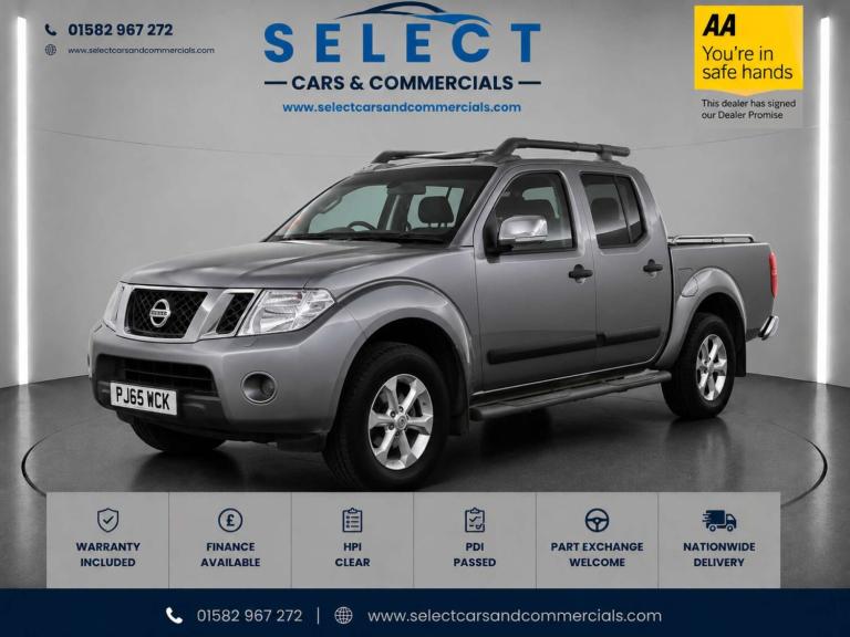 2015 Nissan Navara Double Cab Pick Up Tekna 2.5dCi 190 4WD PICK UP DIESEL Manual