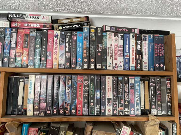 150+ VHS Video Cassettes