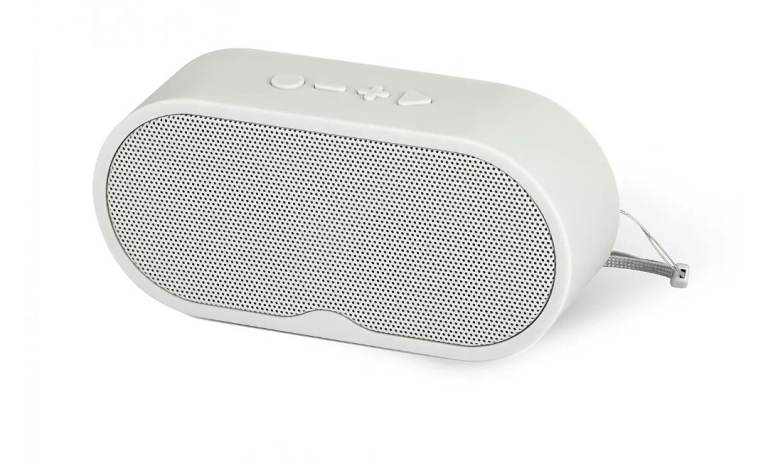 Groov-e Wave Portable Wireless Bluetooth Speaker Travel 8h Playback 3W - Grey
