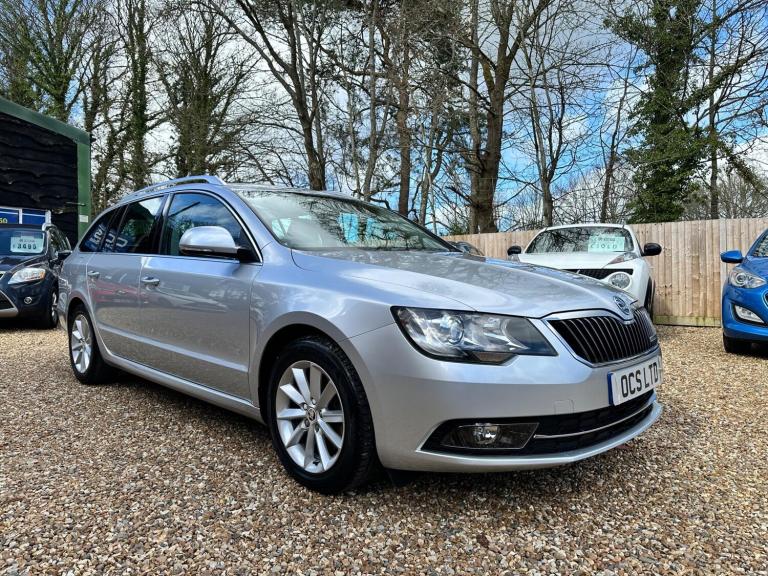 2014 Skoda Superb 1.6 TDI CR SE GreenLine III 5dr ESTATE DIESEL Manual