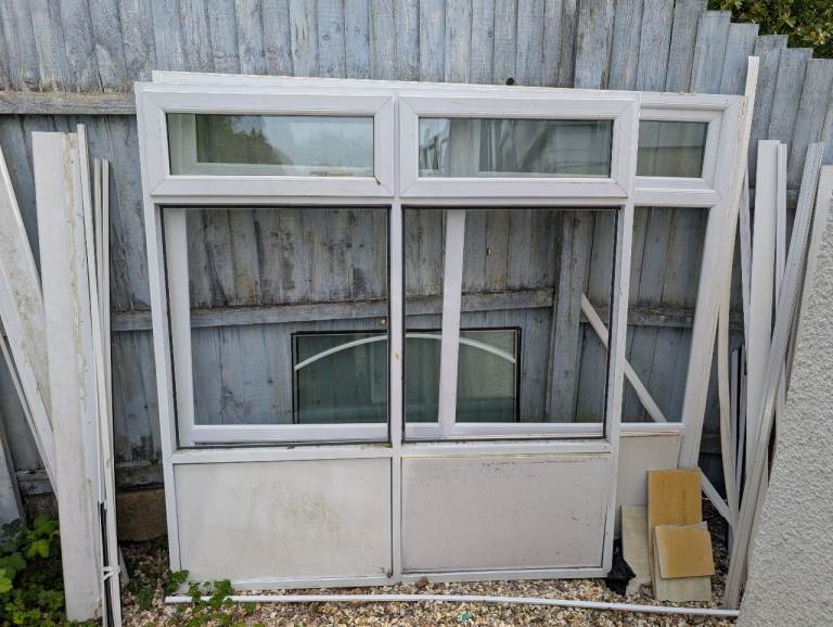 Conservatory panels including door