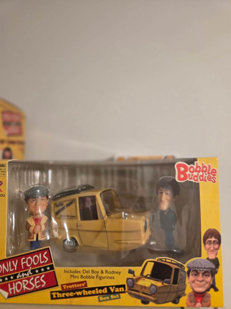image for Only fools and horses reliant Robin with Rodney and del boy