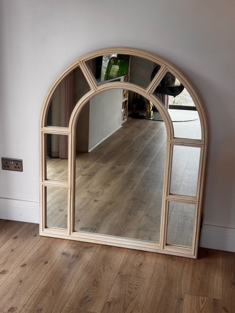 Large over mantle mirror