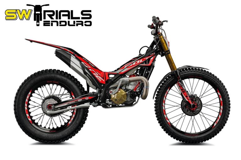 2026 TRS One GOLD 125cc Trials Bike - Top Spec Limited Edition Youth Schoolboy