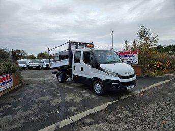 2016 ON 66 PLATE IVECO DAILY 35C13 2.3 CREW CAB TIPPER ULEZ FREE ZONE