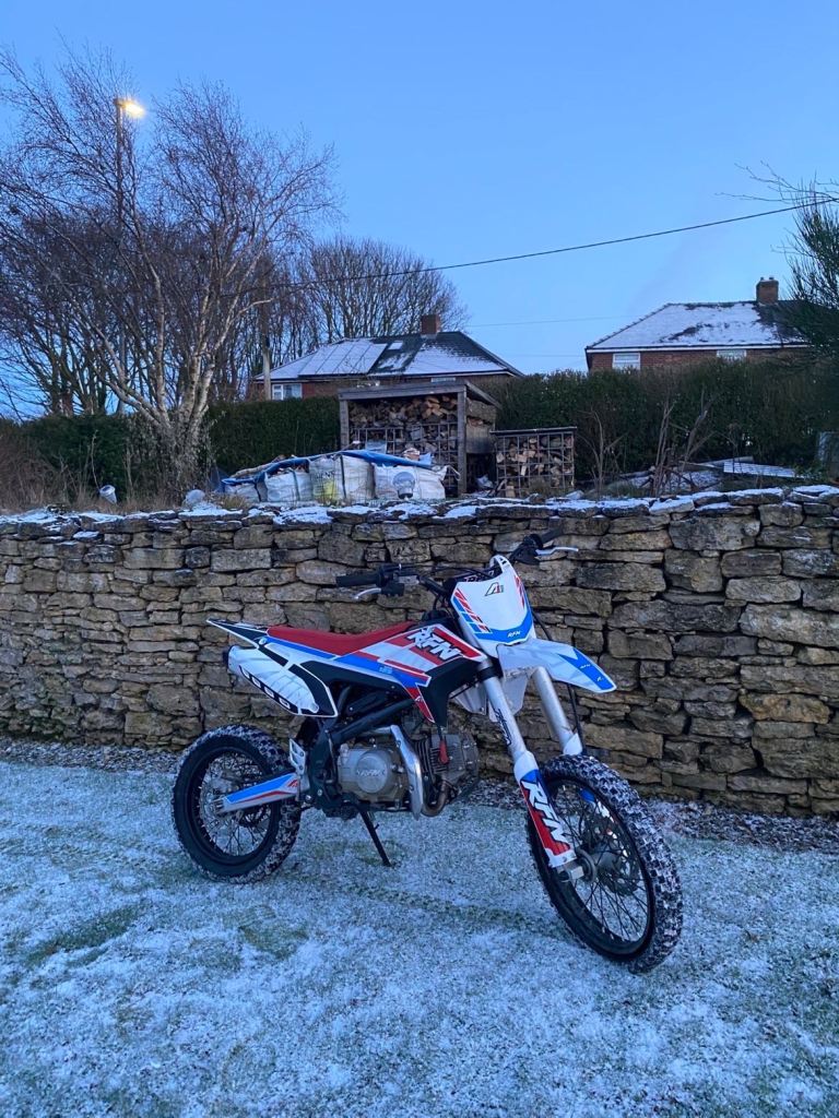 125 big wheel pitbike RFN not Surron 