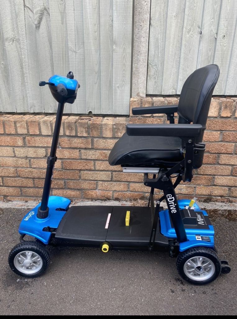 As New E Drive Automatic Folding Mobility Scooter 