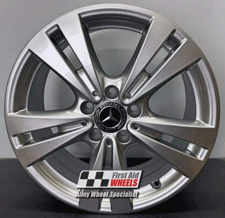 MERCEDES A B CLASS CLA 1X 17'' GENUINE SILVER REFURBISHED ALLOY WHEEL S620S
