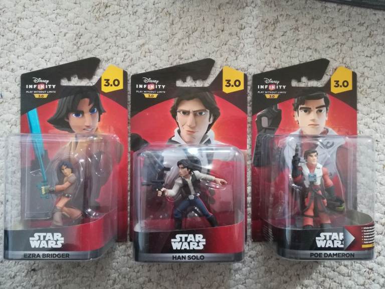 Disney Infinity 3.0 Star Wars Collection – All Sealed & New (Minor Box Wear)
