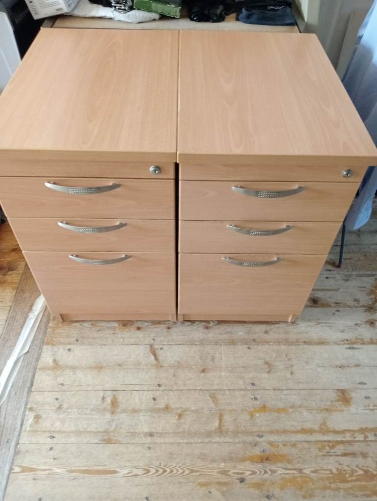 Solid Filing Cabinet Unit - 1 AVAILABLE - BARGAIN -