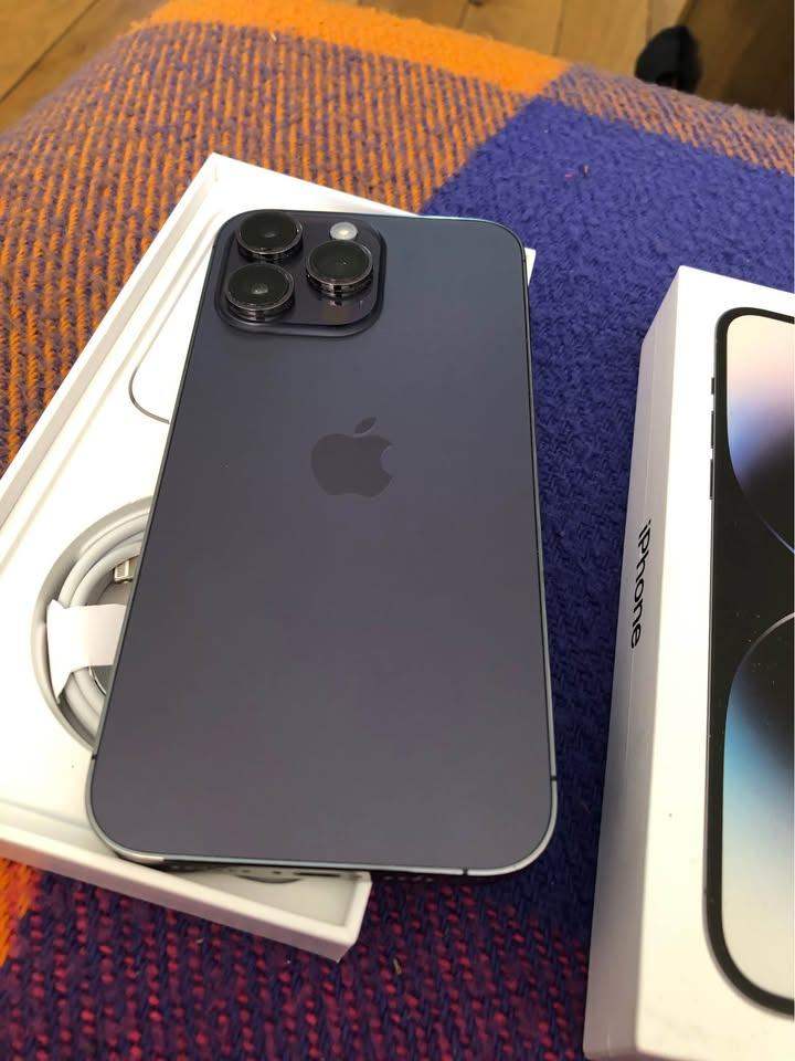 iPhone 14 ProMax 128gb in box %84BH