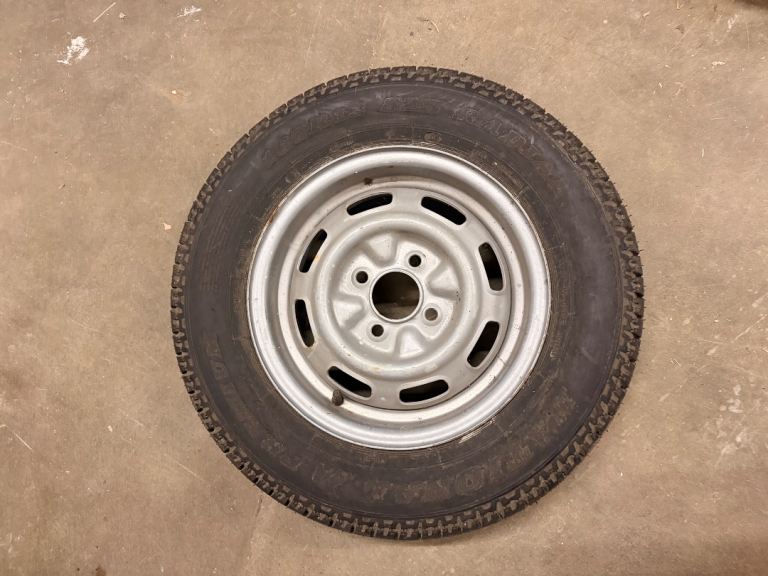 Spare car tire - 165R13 82s