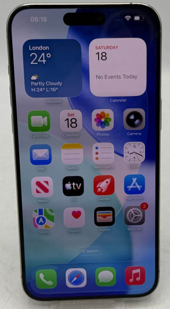 Apple iPhone 15 Pro 256GB Natural Titanium Unlocked A3106 BH 87% SCRATCHED