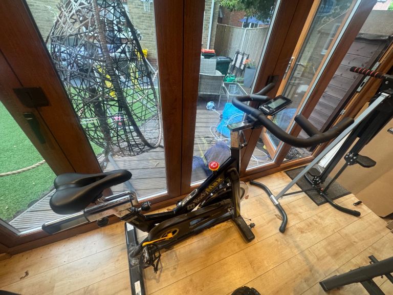 Exercise Spin Bike – Black, Good Condition
