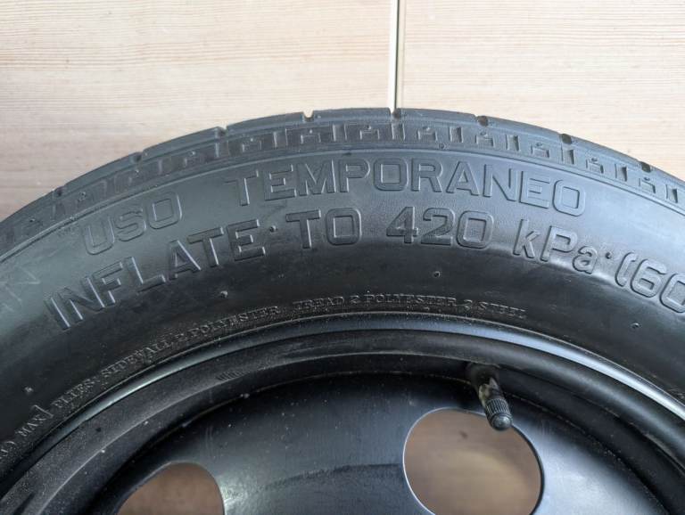 Spare tyre - T125/85 R16