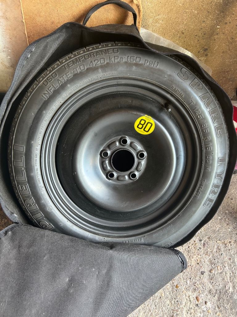16 inch space saver spare wheel