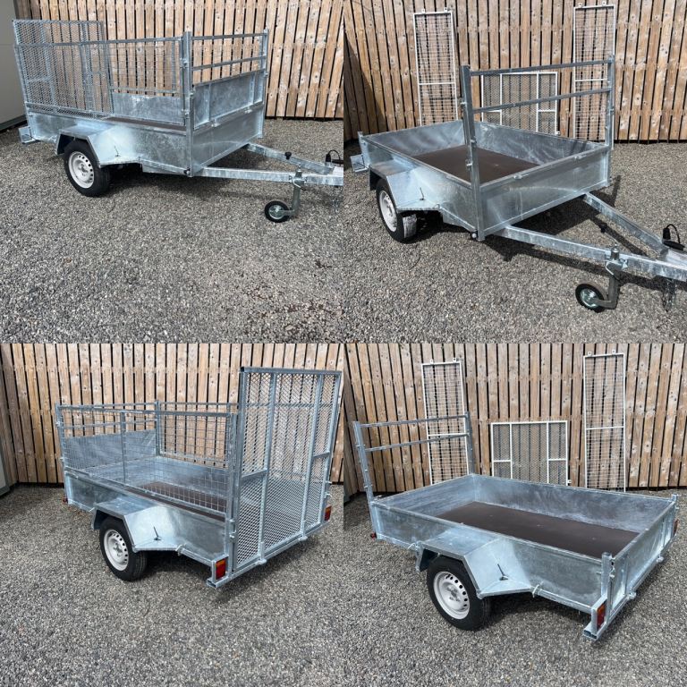 7ft x 4ft High Mesh Trailer ( lawn mower quad garden van )