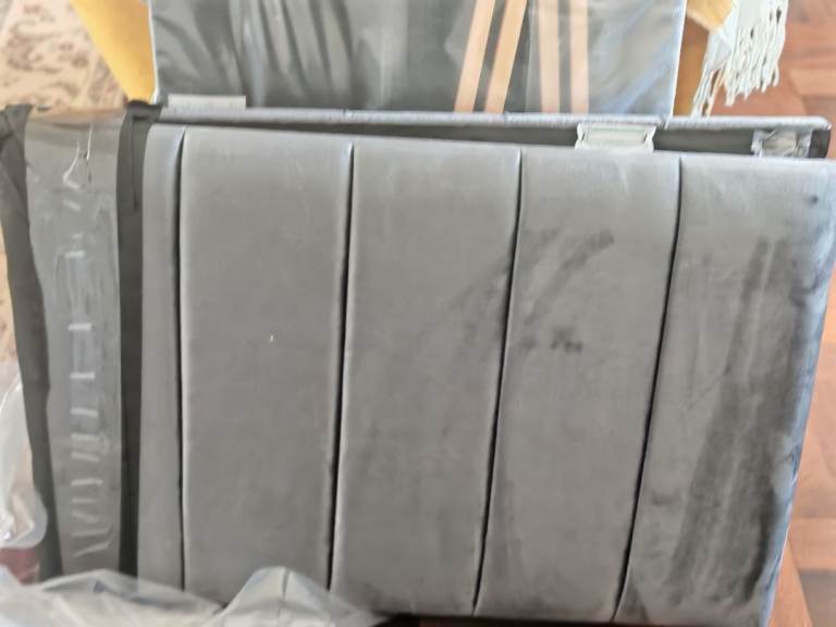 Headboard For Divan Bed 2ft 6'' (small single), Charcoal