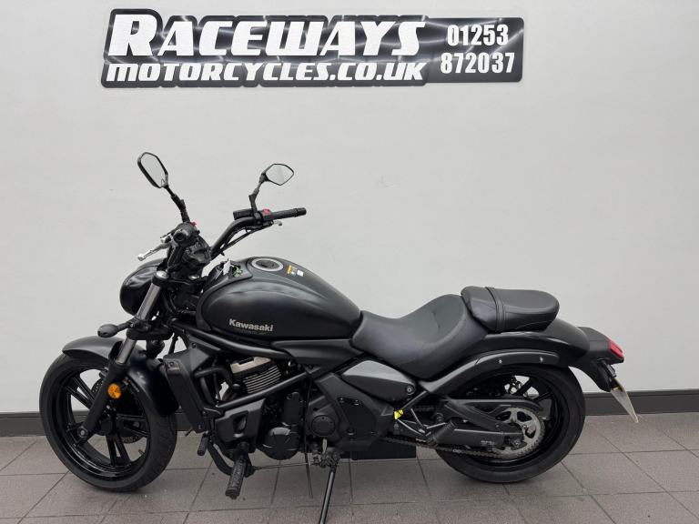 KAWASAKI VULCAN S 650 BLACK 2018 18 REG, EN650 DJF, 10,724 MILES 649CC
