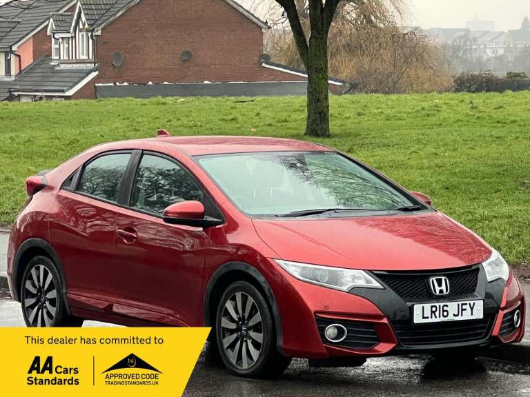 2016 Honda Civic 1.8 i-VTEC SE Plus Auto Euro 6 5dr HATCHBACK Petrol Automatic