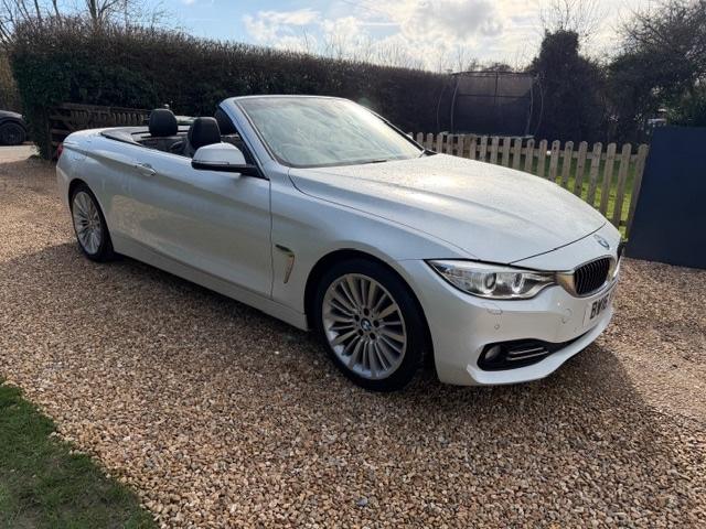 2016 BMW 4 Series 420d [190] Luxury 2dr Auto [Professional Media] CONVERTIBLE Diesel Automatic