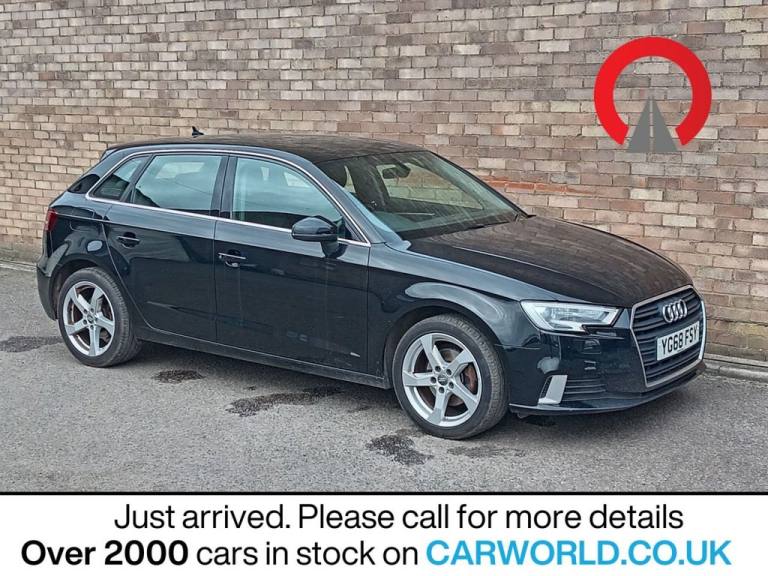 2018 Audi A3 1.0 TFSI 30 Sport Sportback 5dr Petrol Manual Euro 6 (s/s) (116 ps) Hatchback Petrol...