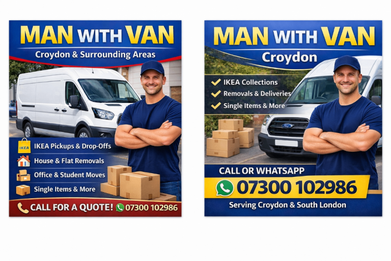 MAN & VAN | REMOVALS | IKEA | DELIVERIES | SINGLE ITEMS | 24/7