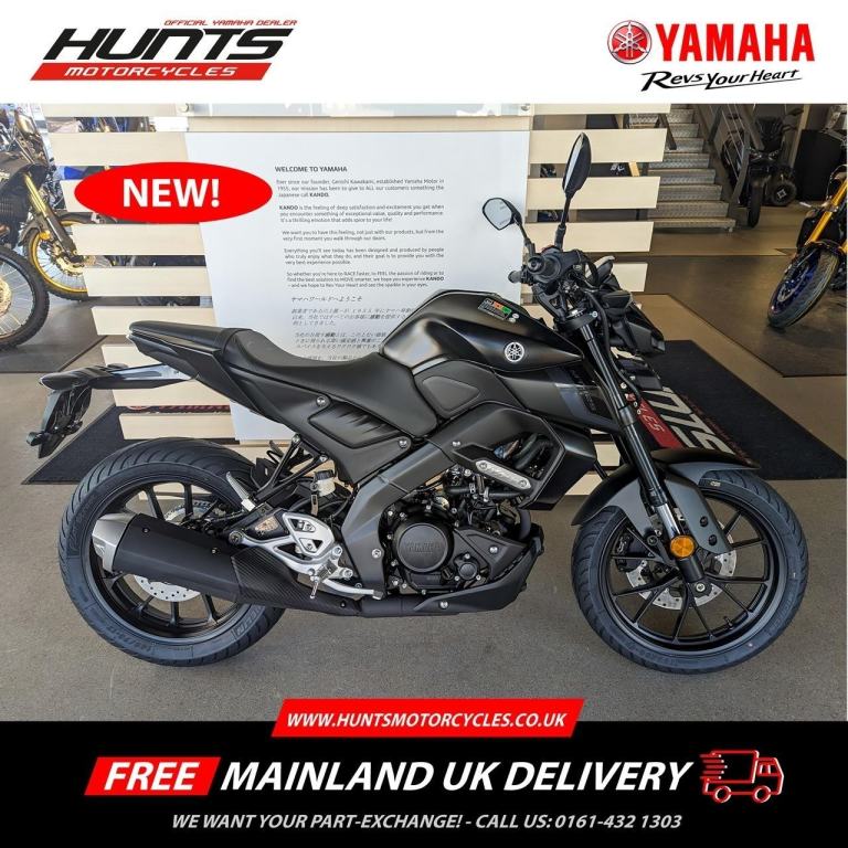 NEW Yamaha MT-125 ABS. Midnight Black. £5,300 On The Road (NO ADMIN FEES!)