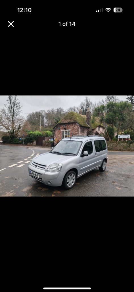 Citroen, BERLINGO MULTISPACE, MPV, 2006, Manual, 1587 (cc), 5 doors