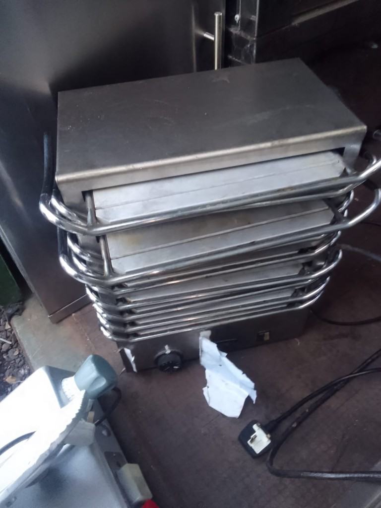 Commercial catering equipment waffle machines Bain Maries restaurant kitchen trailer items 