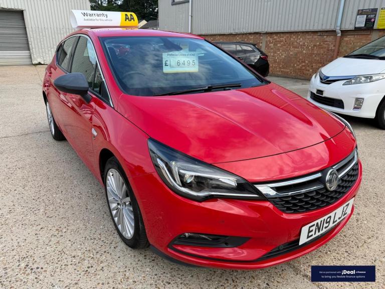 2019 Vauxhall Astra 1.4i Turbo Elite Nav Hatchback 5dr Petrol Manual Euro 6 (150 ps) Hatchback Pe...