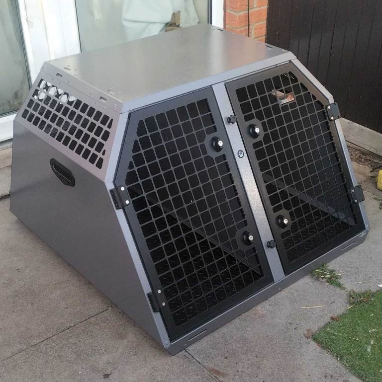 Trans K9 ( C3 ) Transport double dog crate ( Lockable & Crash Tested) TransK9