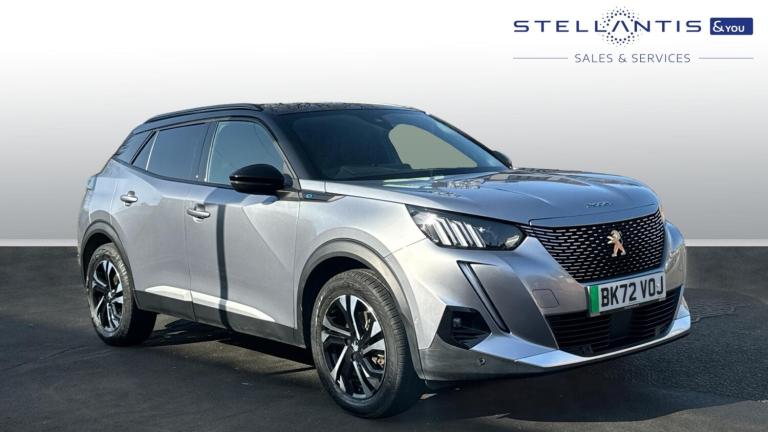 2022 Peugeot 2008 50kWh GT SUV 5dr Electric Auto (7kW Charger) (136 ps) SUV Electric Automatic