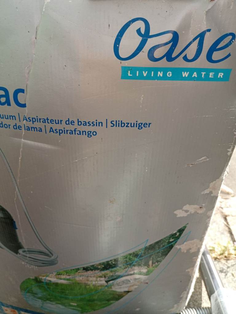Oase Pondovac Pond Vacuum - Good Condition with Accessories