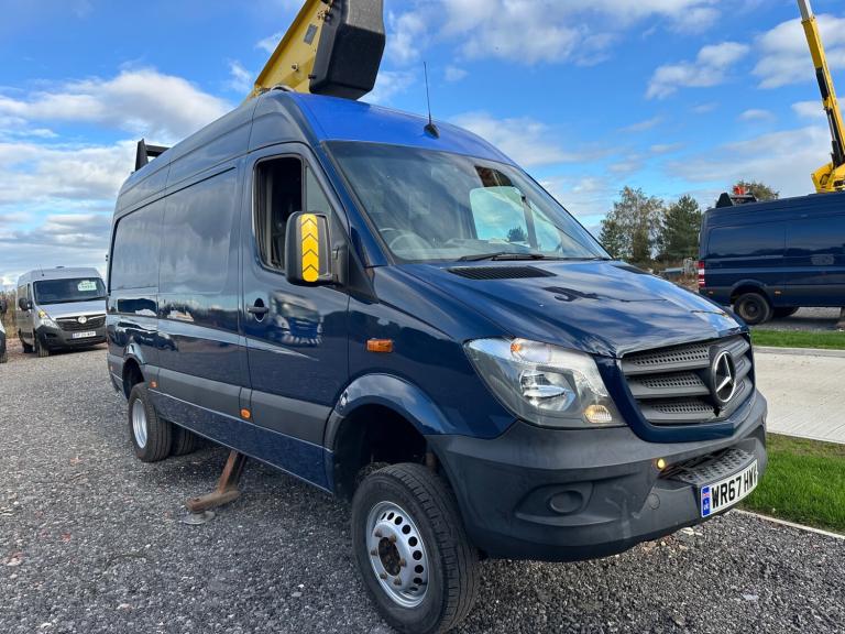 2017 Mercedes-Benz Sprinter 514Cdi L2 H2 4x4 Van ***Cherry Picker / Access Platform / MEWP*** NA ...