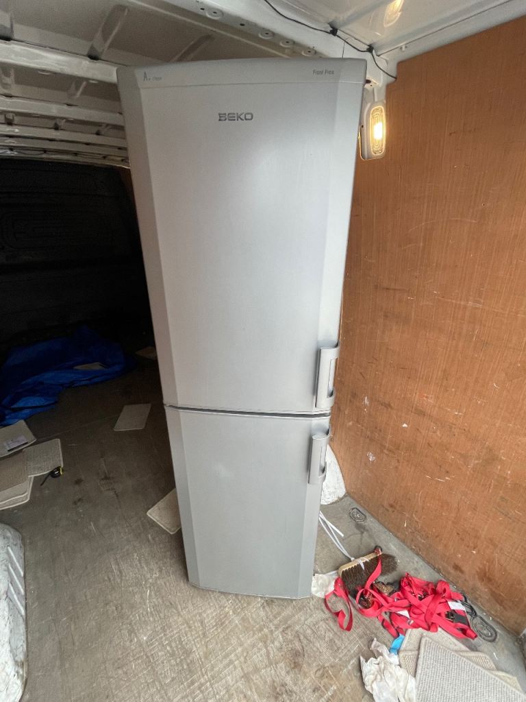 A+ beko  fridge freezer,  used condition perfectly working free delivery 