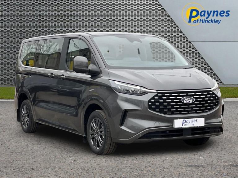 Ford Tourneo Custom Titanium 8St Bus 320L1 2.0L 170PS AUTO Magnetic Grey