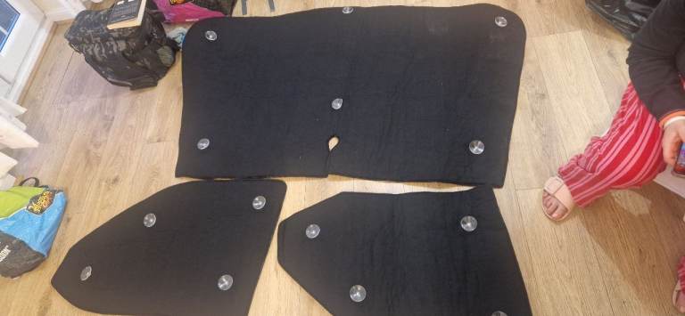 Transporter T6 internal window covers