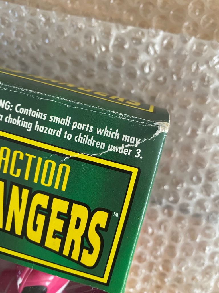 Power Rangers Karate Action Kimberly Pink Ranger Deluxe 8” Size Bandai 1994