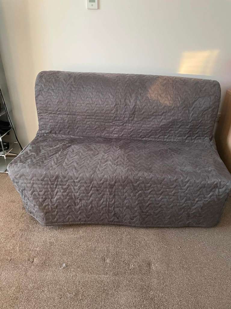 Comfortable Grey Sofa - Good Condition